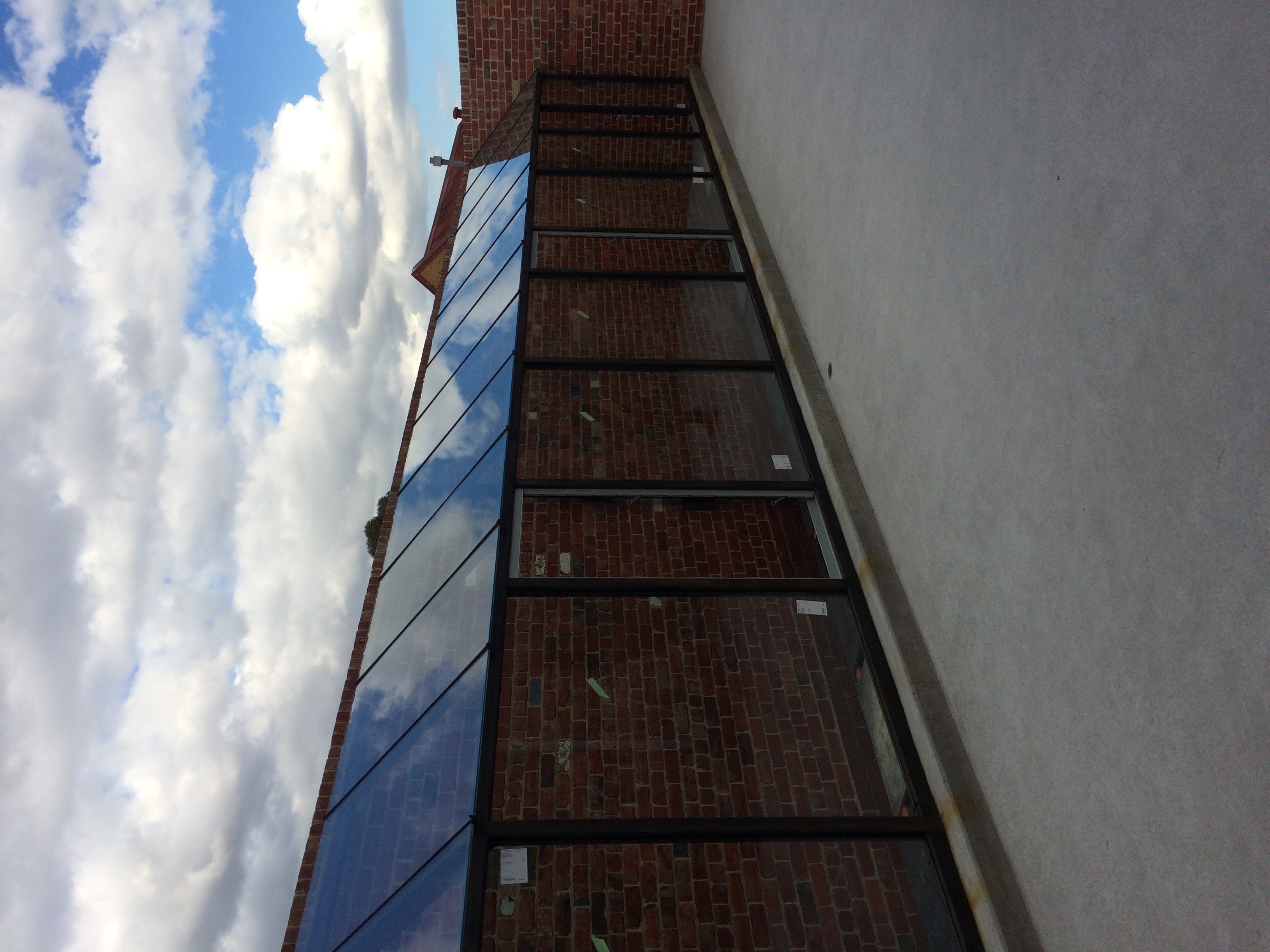 glass roof lightwell